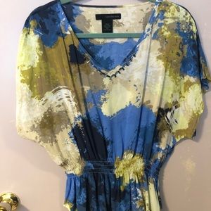 Calvin Klein Jeans petite cinched waist scoop top